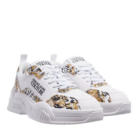 versace jeans couture - scarpe bianche|versace jeans couture shoes.